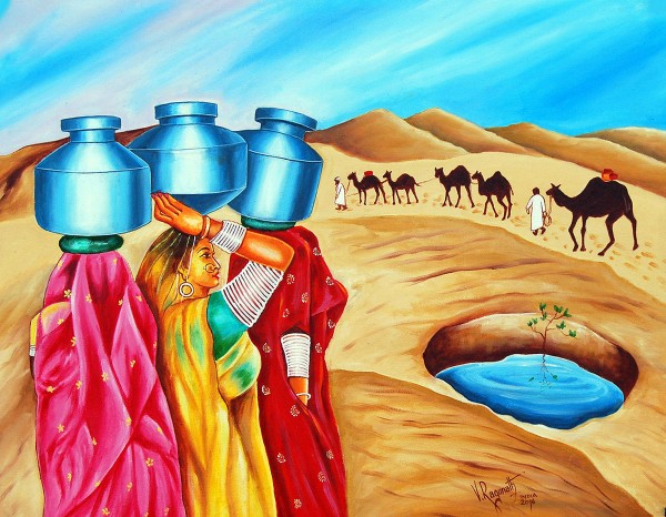 COLOUR OF OASIS by RAGUNATH SIDE VENKATRAMAN